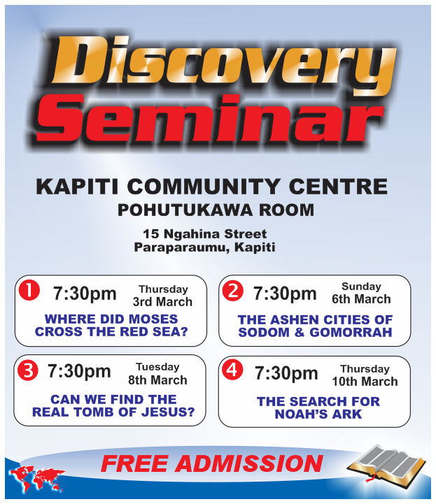 March 2016 Discovery Seminar - Kapiti